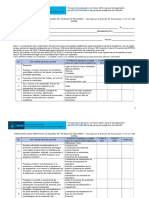 Instrumento de evaluación Favorable CUA 2015