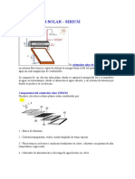 Calentador Solar