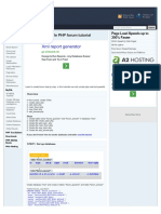 XML Report Generator: Creating A Simple PHP Forum Tutorial