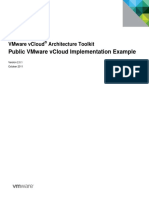 Public VMware VCloud Implementation Example