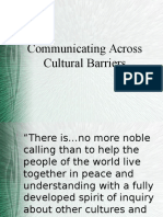 Cross Cultural Barriers in Communication