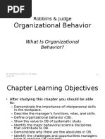 Session 1 - OB Introduction | PDF | Organizational Behavior | Science