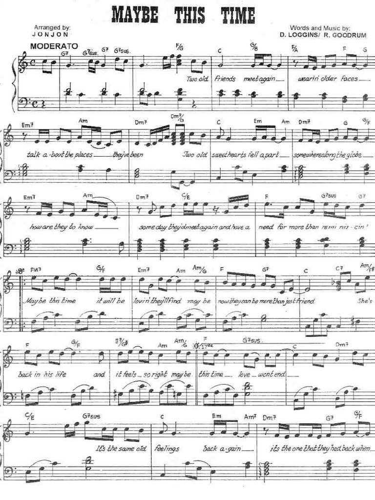 Maybe This Time PDF PDF