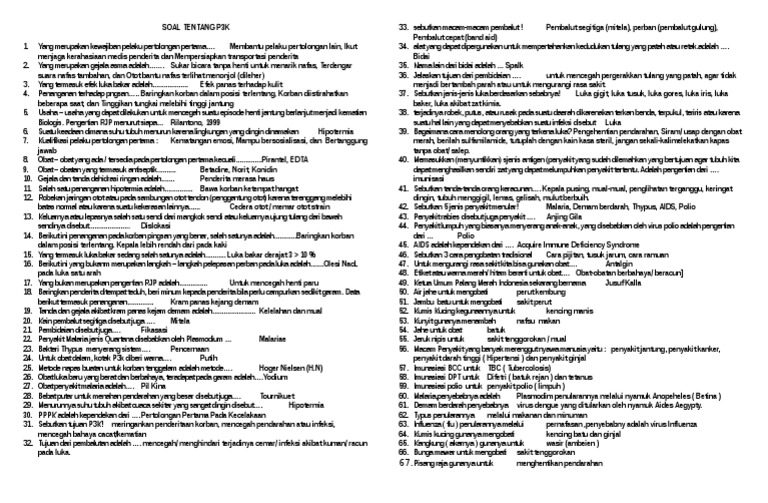 soal p3k