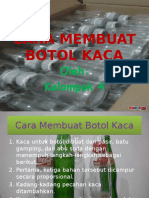 Cara Membuat Botol Kaca