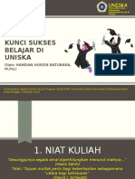 Kunci Sukses Belajar Di Universitas Islam Kalimantan