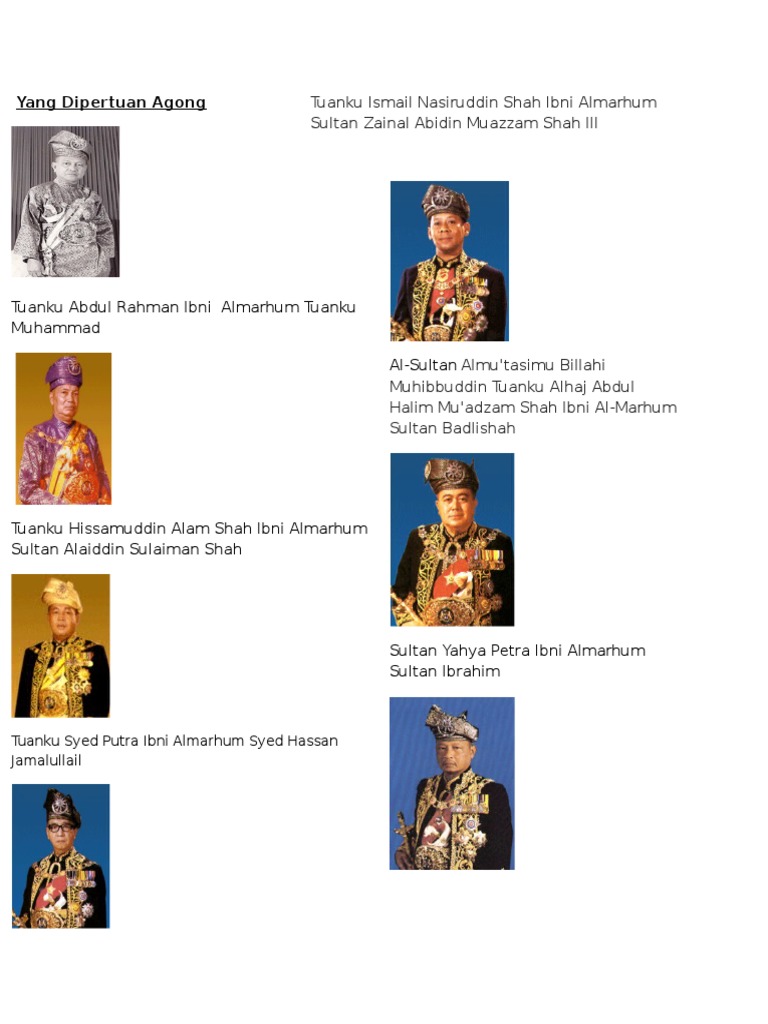 Yang Dipertuan Agong  PDF