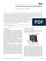 Development of Compact Flywheel Energy Storage System (Comfess)