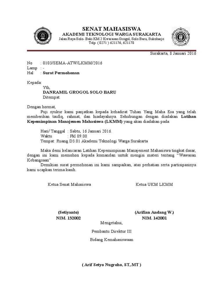 Contoh Surat Dakwaan Militer Surat Militer Buku