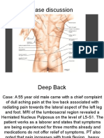 Lumbar Herniated Disc Case Discussion