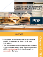 Chapter 10 (Tests) : Stephen M. Alessi & Stanley R. Trollip