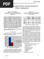 ARM Based Smart Power Saving System For Home Automation: Madhu M S, Gangadhar M Sanjaya G C