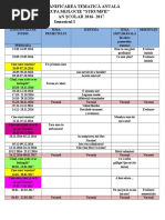 Planificare Anuala Grupa Mijlocie 2016-2017