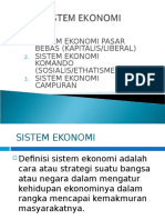 Sistem Ekonomi2031