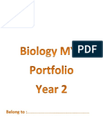 MYP Biology Rubrics Year 2 PDF