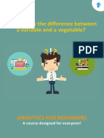 Don't Know The Difference Between A Variable and A Vegetable?