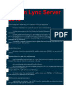 DNS in Lync Server 2010
