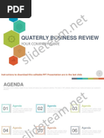 Download Quarterly Business Review PowerPoint Presentation Slides by SlideTeam SN326623809 doc pdf