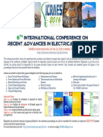 6th Int'l Conf on Recent Advances in Electrical Systems Dec 2016 Istanbul