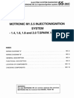 Alfa Romeo145 Injection & Ignition 1.4 1.6 1.8 2.0TS 16v - Motronic M1.5.5