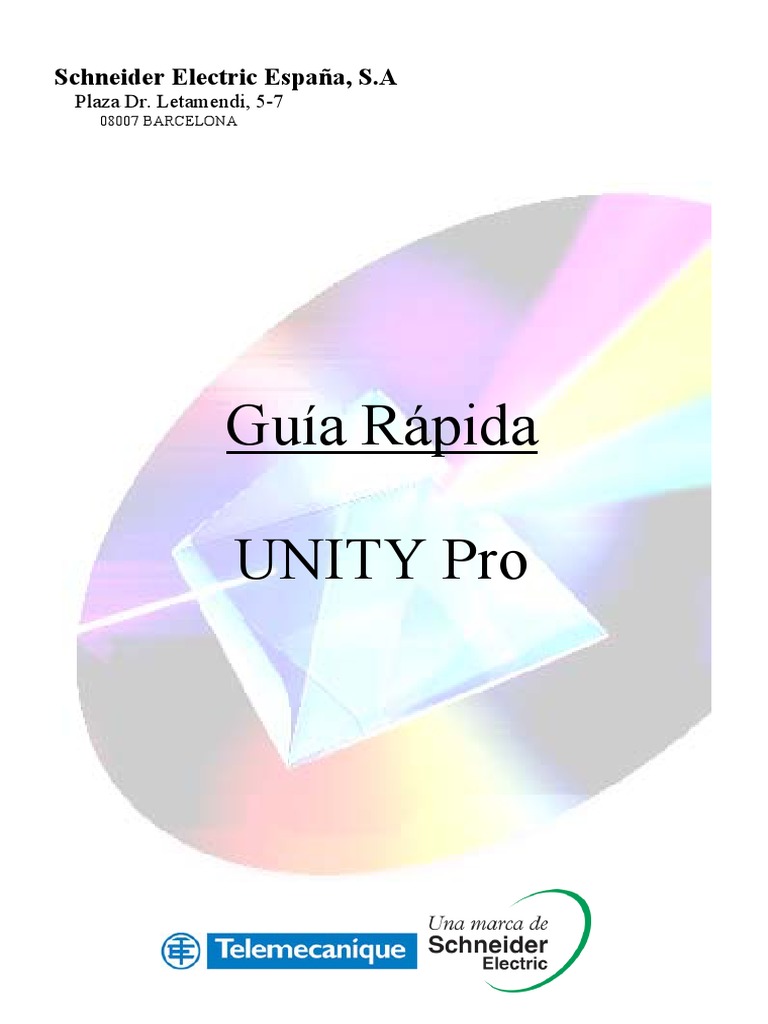 Soft - 00 Unity Pro - Guia Rapida PDF | PDF | Archivo de computadora ...