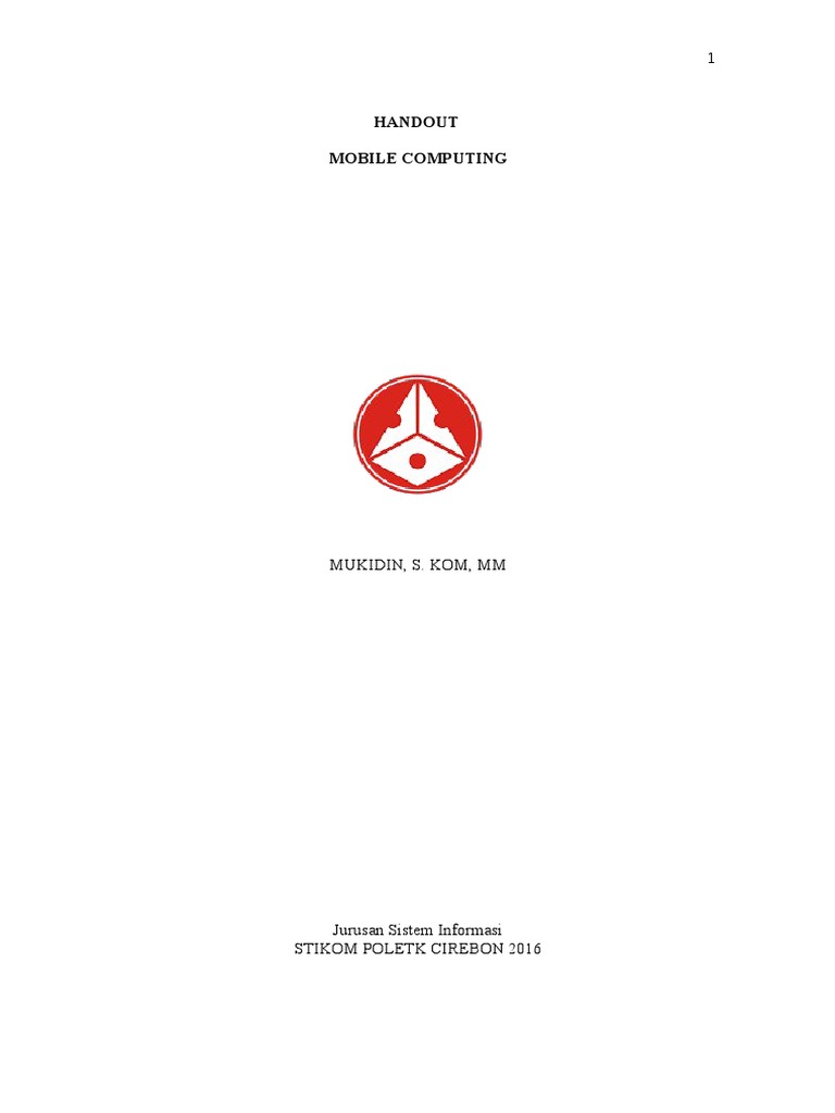Mobile Computing | PDF | Computers | Art