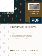 Innovative System: Geopolymer Concrete