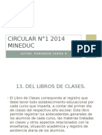 Circular N°1 2014 Mineduc13 y14