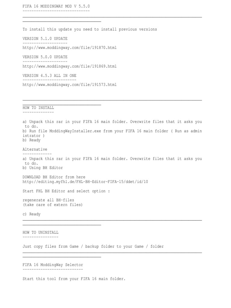 Fifa 16 fhl editor pc