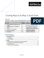 Creating Maps in Arcmap: A Quick Guide