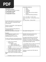 Statutory Income Assessable Income Chargeable Income