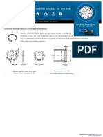 Internal Circlip With Increased Abuttment