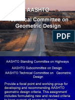 Technical Committee On Geometric Design Aashto