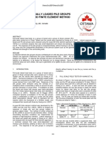 A Study of Laterally Loaded Pile Groups Using The Quasi-3D Finite Element Method