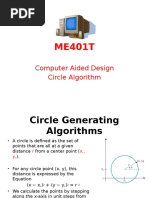 ME401T CAD Circle Algorithm - 4