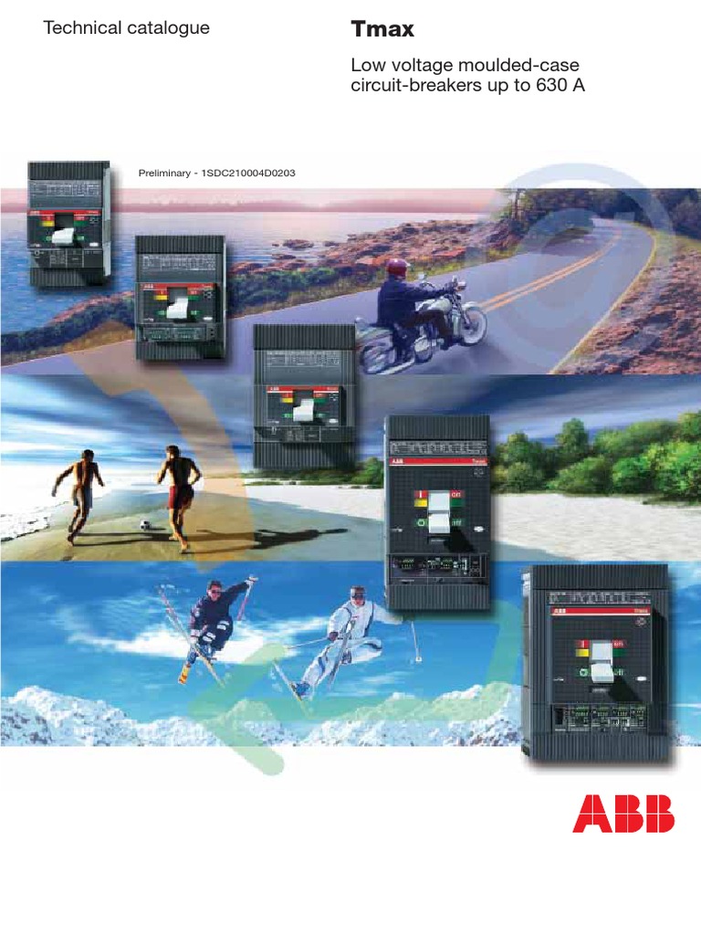 ABB - TMAX circuit breakers 630A generale.pdf | Alternating Current