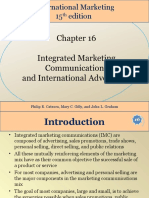 Chapter 16 Integrated Marketing Communications and International Advertising