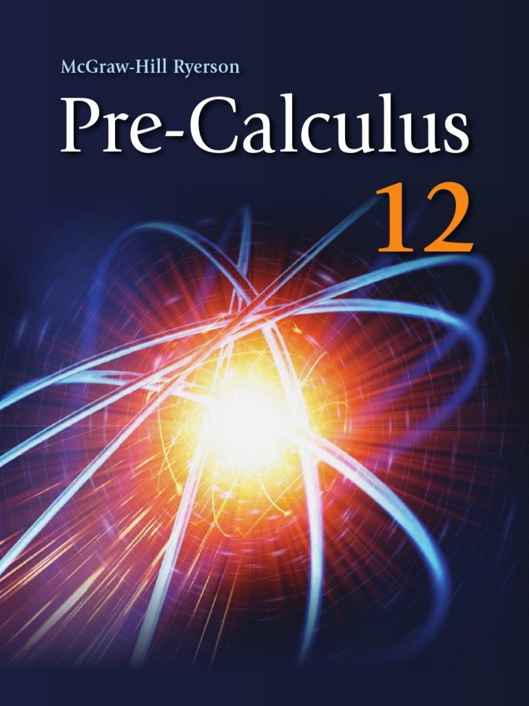 PreCalculus McgrawHill Ryerson