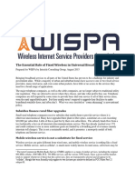 WISPA-Essential Role of Fixed Wireless