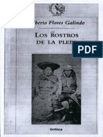 Flores, Galindo Alberto - Los Rostros de La Plebe