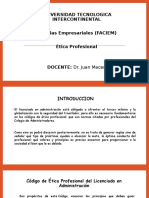 Presentacion Etica Profesional