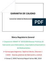 Garantia de Calidad 2016