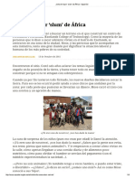 Junto Al Mayor ‘Slum’ de África - Opus Dei