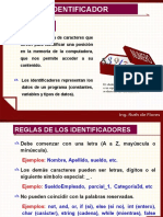 Tema 1-3 Identificadores - Variable y Constante