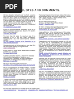 Peak Oil Quotes and Comments