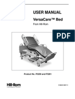 Hill-Rom VersaCare - User Manual
