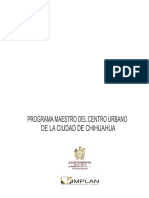 Programa Maestro Del Centro - Agosto - 2013 Cd. de Chihuahua