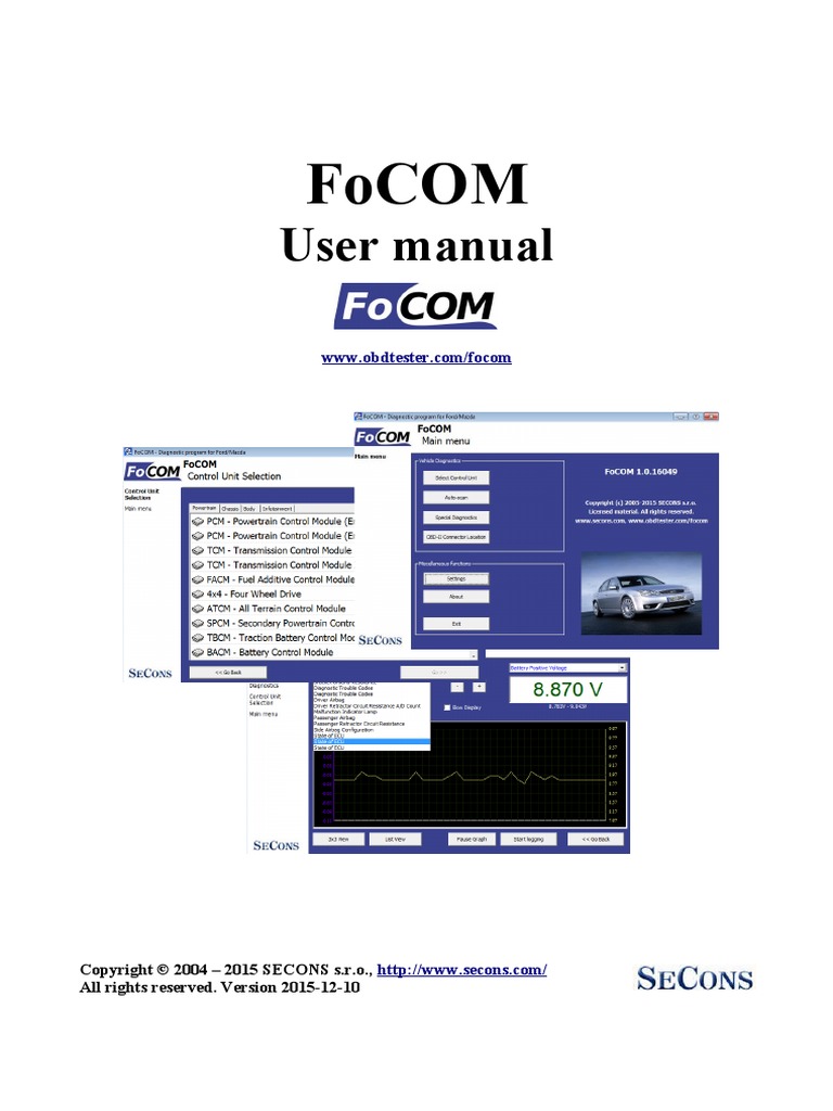 Focom Manual en | PDF | Device Driver | Computing