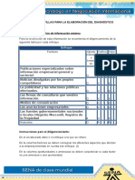 Plantillas Para La Elaboracion Del Diagnostico