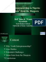 Youth Entrepreneurship in Nigeria